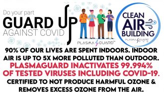 destroys covid-19 virus indoors Des Moines